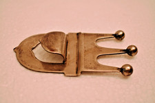 Vintage Silver Plated Crown Bottle Opener OLP Marked Argentato Bar Tool Barwere na sprzedaż  Wysyłka do Poland