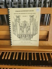 * comp Wm Hawke: música de teclado italiana (inicial), vol. 6; órgão (branco Ernest), usado comprar usado  Enviando para Brazil