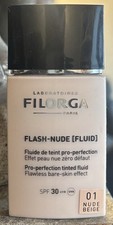 Tester LIMITED FILORGA Fondotinta Flash Nude 01 NUDE BEIGE 30ml Rughe Tono na sprzedaż  Wysyłka do Poland