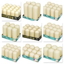 Ivory pillar candles for sale  LONDON