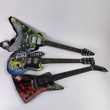 Usado, Guitarra Paper Jamz WowWee Series V SG e Explorer Style três guitarras de brinquedo comprar usado  Enviando para Brazil