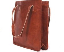 Usado, Bolsa feminina 15" de couro maleta de compras bolsa de ombro bolsa carteiro comprar usado  Enviando para Brazil