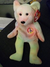 Beanie babies peace for sale  CORBY