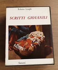 Roberto longhi scritti usato  Bergamo