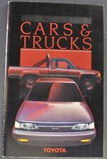 1987 toyota brochure for sale  Olympia