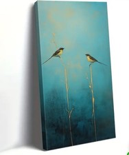 1pc Framed Birds On Branch comprar usado  Enviando para Brazil