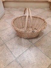 Wicker basket used for sale  TADWORTH