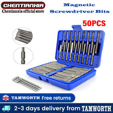 50pcs magnetic screwdriver for sale  TAMWORTH