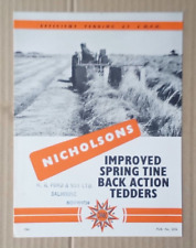 1961 nicholsons improved for sale  BURY ST. EDMUNDS