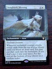 1x BORDERLESS SONGBIRDS' BENÇÃO- Commander - MTG - Magic the Gathering comprar usado  Enviando para Brazil