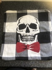 skull cushion covers for sale  COVENTRY