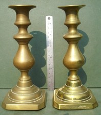 Pair vintage brass for sale  DORCHESTER