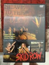 Skid Row two DVD set Slave to the U.K + video Clips Collection comprar usado  Enviando para Brazil