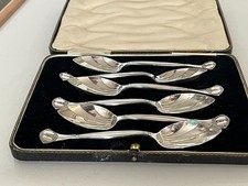 Cased set silver for sale  FALKIRK
