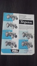 Catalogue brochure tracteur d'occasion  Vaison-la-Romaine