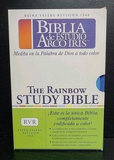 Biblia de Estudio Arco Iris RVR Reina Valera 1960 Rainbow Study Bible na sprzedaż  Wysyłka do Poland