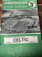 Hibernian glasgow celtic for sale  TRANENT