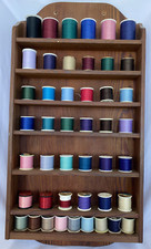 Vtg wooden thread for sale  San Francisco