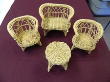 four piece wicker set for sale four piece wicker set for sale Great Bend