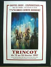 Affiche exposition trincot d'occasion  Combs-la-Ville