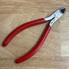 Alicate de corte Snap On 4-1/4" mini cortadores diagonais cabo vermelho 184BCP VINTAGE EUA comprar usado  Enviando para Brazil