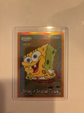 Topps chrome spongebob gebraucht kaufen  Loxstedt