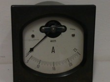 Amperometro pannello vintage usato  Anagni