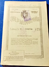 Libretto postale con usato  Campobello di Licata