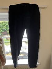 White pleated joggers for sale  BLANDFORD FORUM