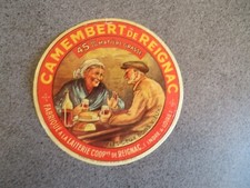 Etiquette fromage camembert d'occasion  Montmorillon