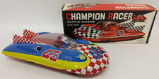 1960's HAJI (Japão) Tin Fricton CHAMPION RACER #3126 Fiat Abarth Space Car Toy, usado comprar usado  Enviando para Brazil