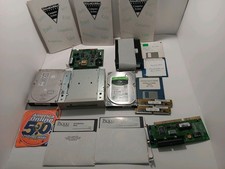 Lote de computador retrô principalmente material novo caixa aberta Seagate Samsung Future Domain comprar usado  Enviando para Brazil