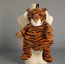 Antiga Mochila Tigre de Bengala 19" Aurora Pelúcia Macia Infantil Laranja Zíper Zoológico, usado comprar usado  Enviando para Brazil