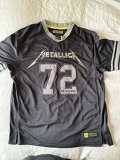 Nova Camiseta Oficial de Futebol Metallica XL Pop Up M72 Tour Concert Event Show comprar usado  Enviando para Brazil