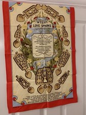 Tea towel welsh for sale  HARROW