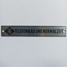 Herstellerschild tn telefonbau gebraucht kaufen  Br'haven-Leherheide