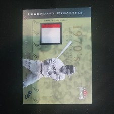 2002 Fleer Premium Johnny Bench Game Usado Patch Jersey Relíquia 2/5 Cincinnati Reds comprar usado  Enviando para Brazil