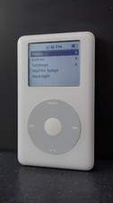 Apple iPod Classic 4. generacji 20GB A1059 - biały, używany na sprzedaż  Wysyłka do Poland