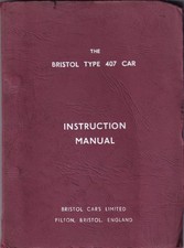 Bristol type 407 for sale Bristol type 407 for sale  BAGSHOT