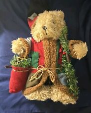 Usado, Vintage World Bazaar Inc Natal Papai Noel Urso de Pelúcia com Bolsa de Presentes Brinquedos comprar usado  Enviando para Brazil