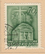 A6p11f195 hungary 1941 usato  Toritto