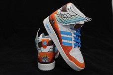 Adidas Originals x Jeremy Scott Wings 4.0, roz. 42 2/3, customizowane ręcznie, używany na sprzedaż  PL