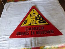 plaque emaillee spa citron signe geo d'occasion  France