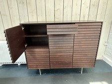 Cabinet dark oak for sale  ALTON