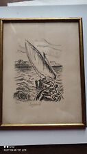 Lithographie rené seyssaud d'occasion  France