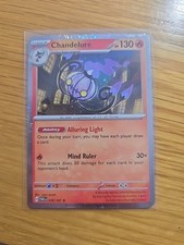 Cosmos holo chandelure for sale  BODMIN