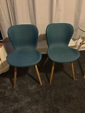 Pair argos teal for sale  BRAINTREE