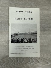 Aston villa raith for sale  BEDFORD