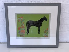 Naive horse lino for sale  INNERLEITHEN