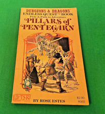 Pillars of Pentegarn **1st/1st EDITION!!** TSR Endless Quest Dungeons & Dragons, usado comprar usado  Enviando para Brazil